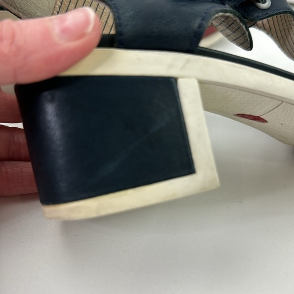 Maude by Camper navy open toe chunky heel sandal - Picture 8 of 12